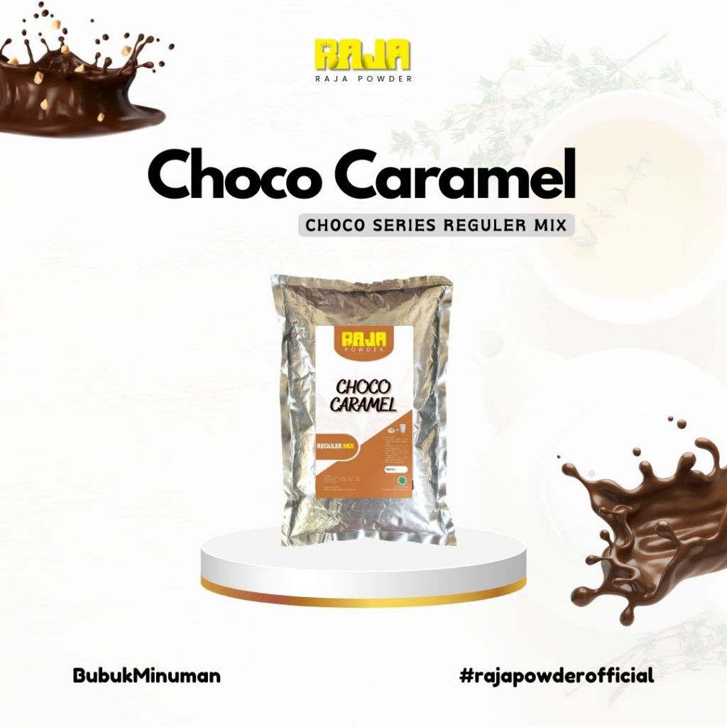 

Bubuk Choco Caramel Bubuk Minuman Cokelat Caramel Powder 1 kg / 1000 gram