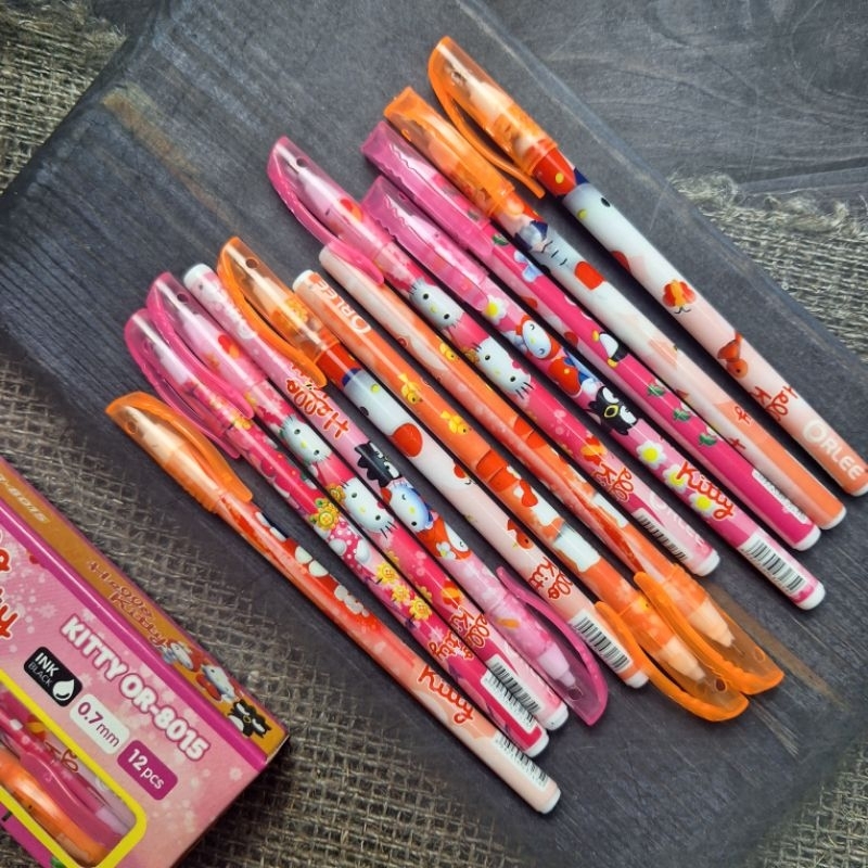 

KITTY OR-8019/Pulpen Spiral Orlee/Ballpen/Bolpoin/Pulpen Motif