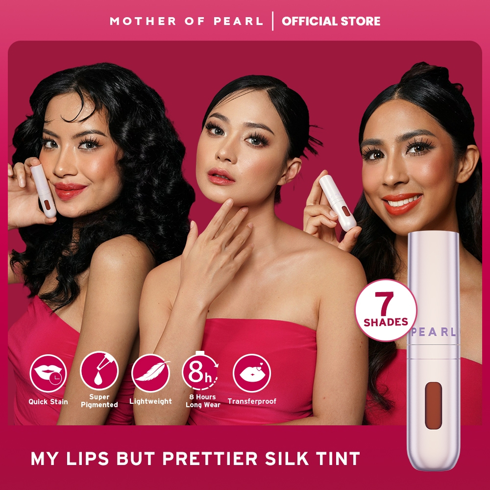 [MOP by Tasya Farasya] Mother Of Pearl Silk Tint | Lip Tint MOP | Lip Tint Waterproof MOP