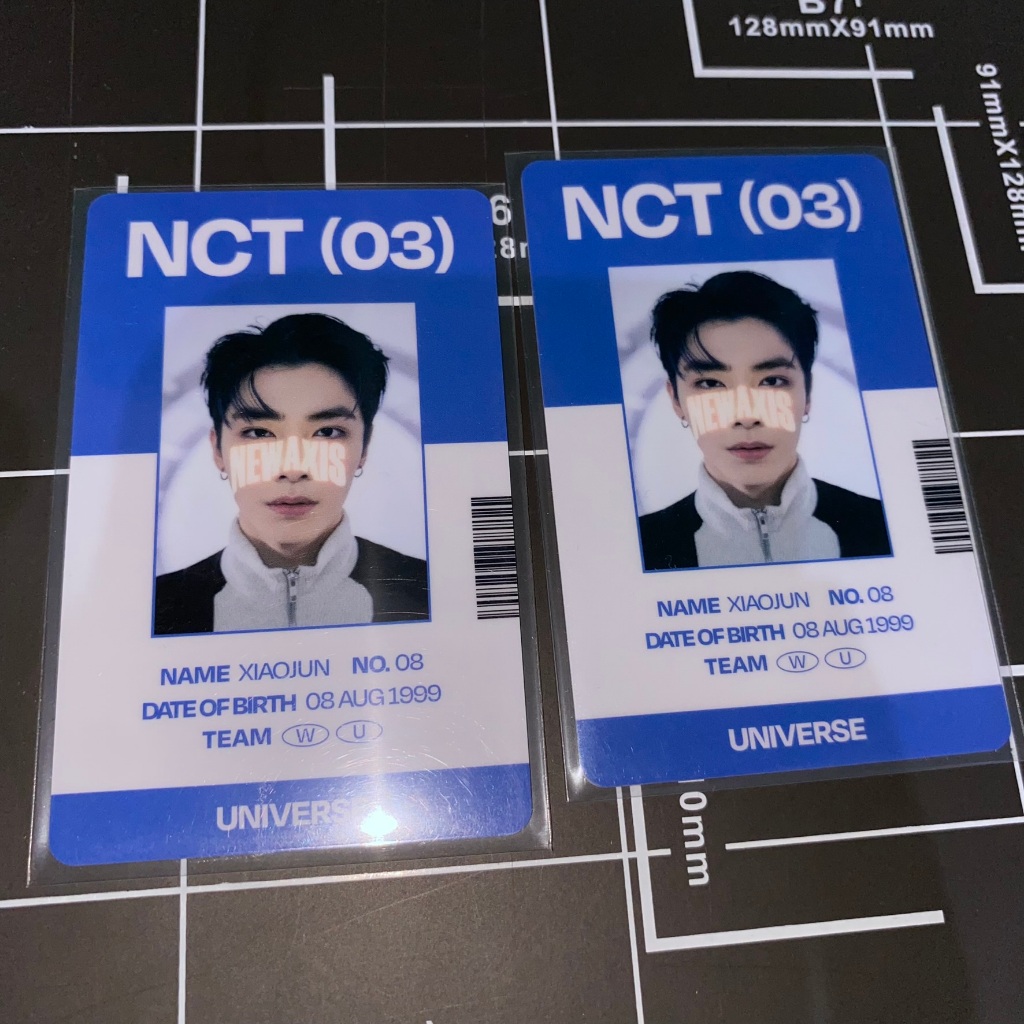 [READY STOCK] PC XIAOJUN ID CARD UNIVERSE NCT