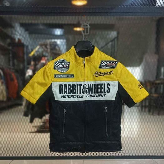 Jaket Motor Rabbit & Wheels | Short Sleeve Jacket  | BB (45kg-55kg) | Original Rabbit & Wheels Jaket