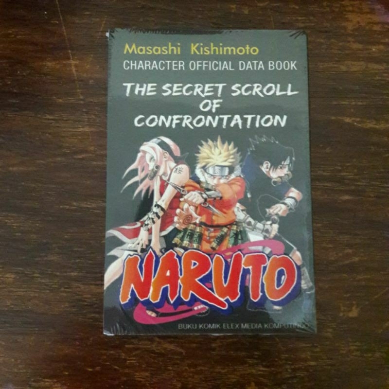 Komik The Secret Scroll Of Confrontation: Naruto Character Official Data Book