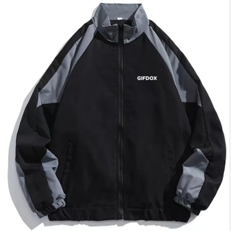 VARSITY JACKET VINTAGE TASLAN SOFT PARASUT WATERPROOF MANTEL PRIA