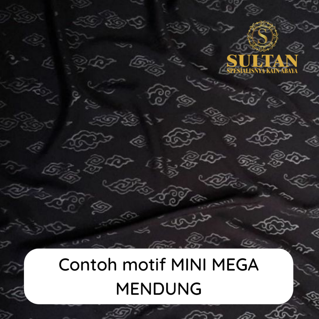 50CM EMBOS MINI MEGA MENDUNG FURUSIYAH SILK DARK TEAL KAIN ABAYA SULTAN (MEREK LAMA: FURSAN SILK)