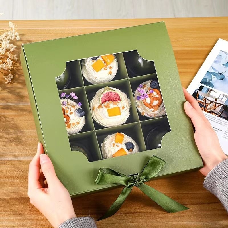 

Box Sekat 9 Persegi Dus Nastar Box Kue Box Puding Box Pie Box Lebaran