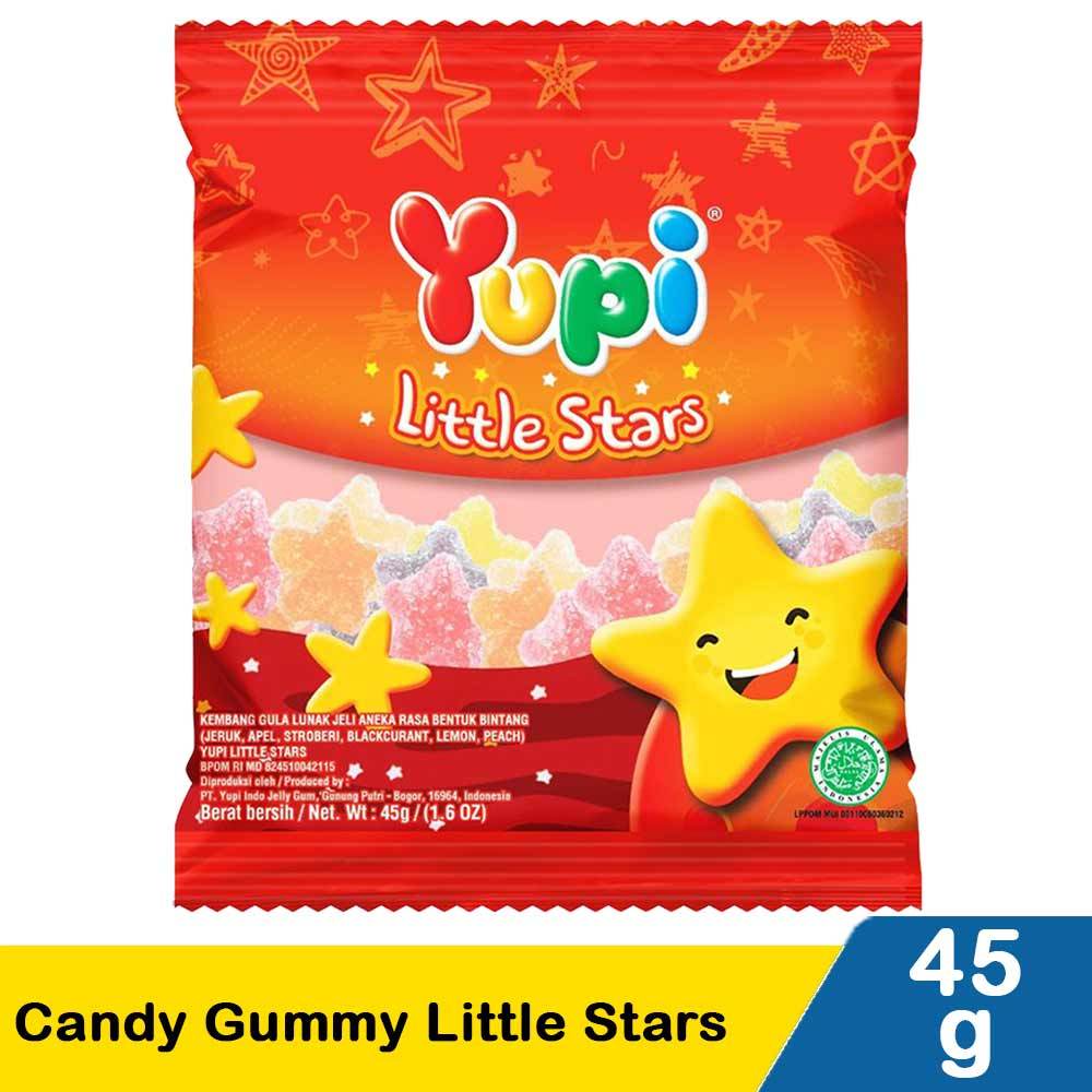 

PERMEN YUPI GUMMY LITTLE STARS MINI 45 GRAM