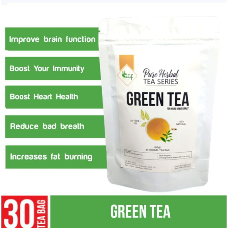 

Teh | Green Tea | Teh Hijau | Teh Kosmetik (30 Tea Bag)