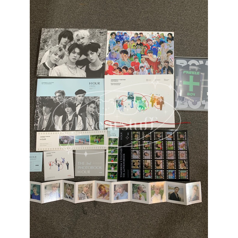 (READY) SHARING 3RD PHOTOBOOK H:OUR & EXTENDED EDITION TXT