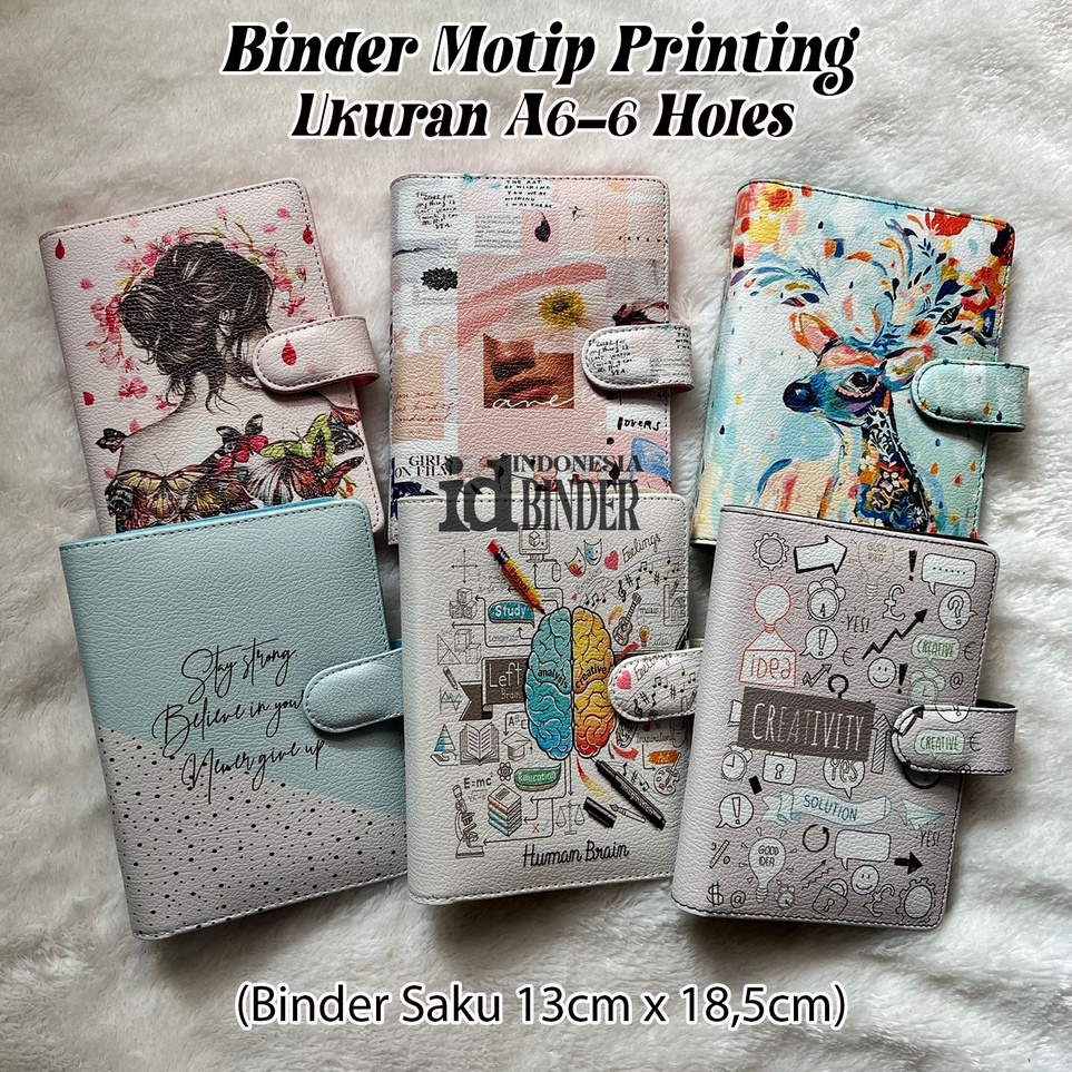 

ART N15N Binder Motip Printing ukA6 6 holes 12 Motip Pilihan