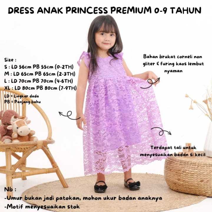 Bj Kides Gaun Pesta Baju Anak Remaja Cantik Drish Kondangan Ghaun Pedta Fress Ansk Imut Dreea Gaya B