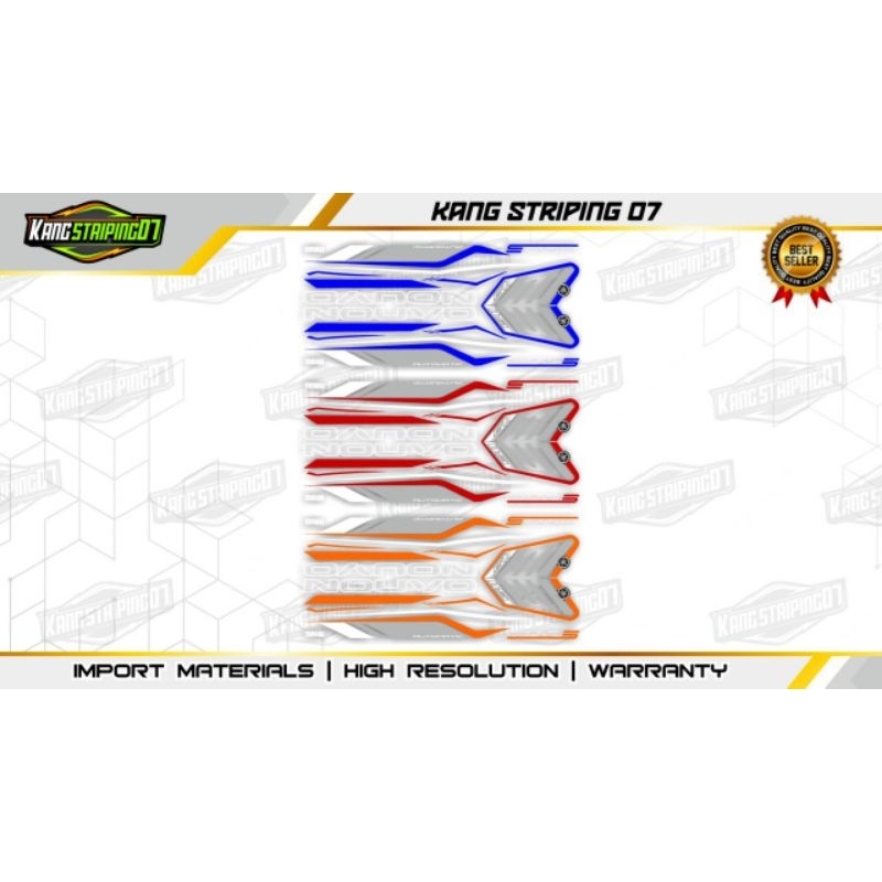 striping transparan nouvo s 115 nouvo z