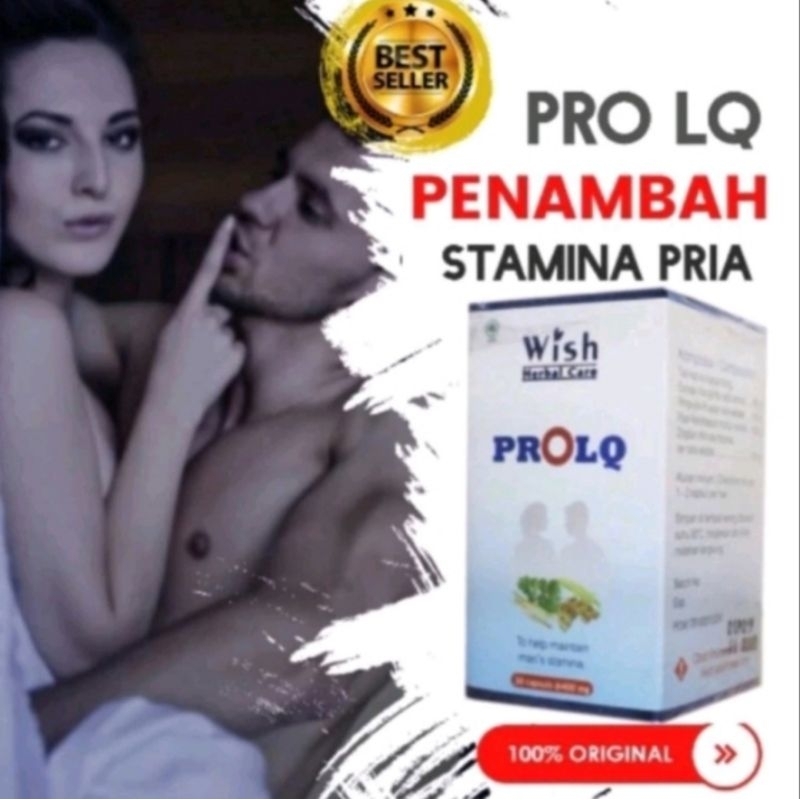 WISH PROL Q DR.BOYKE ORIGINAL OBAT PENAMBAH STAMINA PRIA TAHAN LAMA - prolq dr boyke original - prol