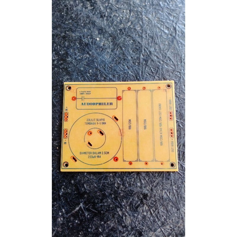 PCB CROSSOVER PASIF TWITTER 1 WAY BALAP