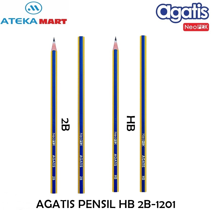 

[PCS] AGATIS PENSIL 2B-1201 HB-1201