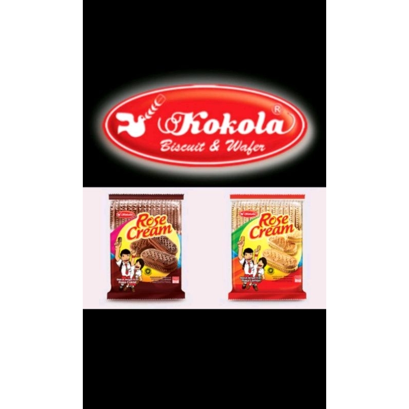 

BISKUIT KOKOLA ROSE CREAM RASA COKLAT / LEMON 230gr