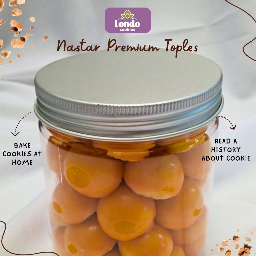 

Kue Kering Lebaran_NASTAR PREMIUM TOPLES by LONDO COOKIES