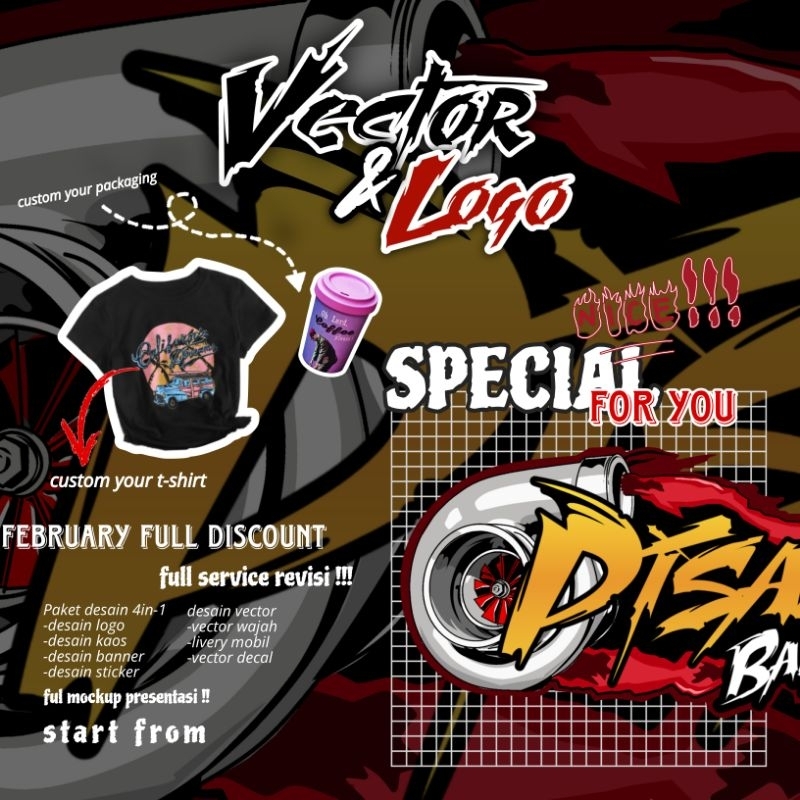 DESAIN VERCTOR & LOGO JASA DESAIN VEKTOR JASA DESAIN LOGO DESAIN LOGO PERUSAHAAN DESAIN KAOS DESAIN 