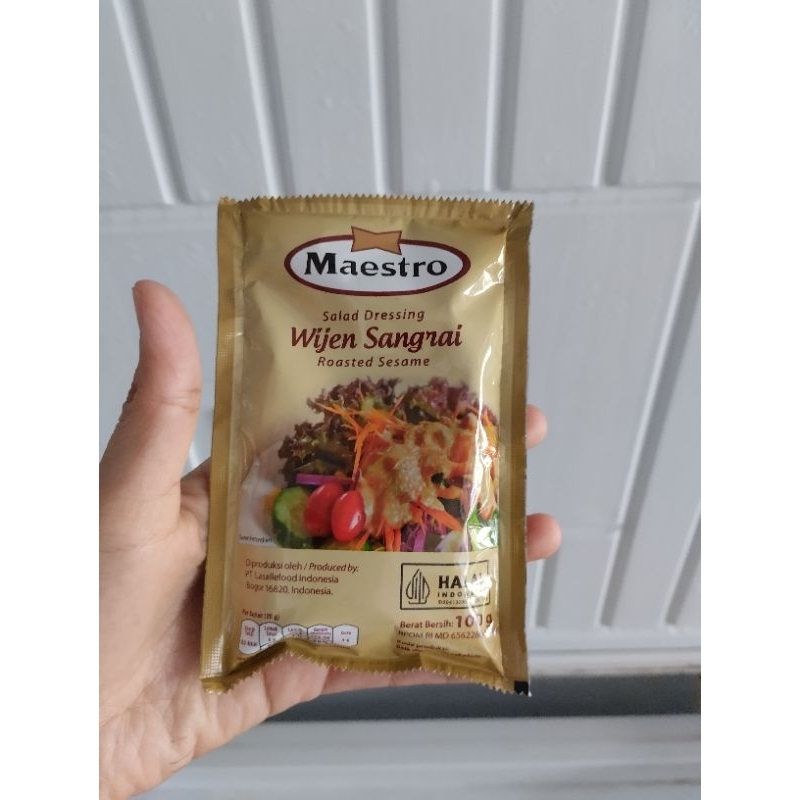 

Maestro Salad Wijen Sangrai uk 100gr