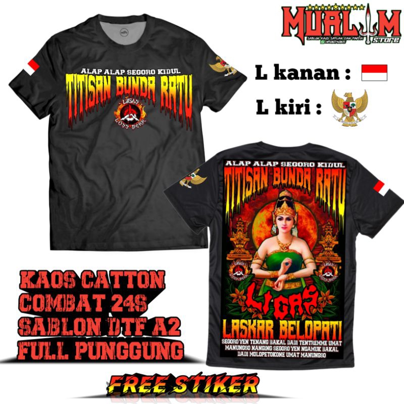 Kaos ligas Titisan Bunda Ratu