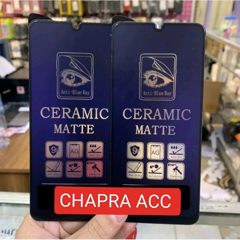 TG Temper Glass Anti gores blue TIPE HP OPPO A77 / OPPO A77S / A91 / A18 / A38 / A35 / A31 / A15 / A