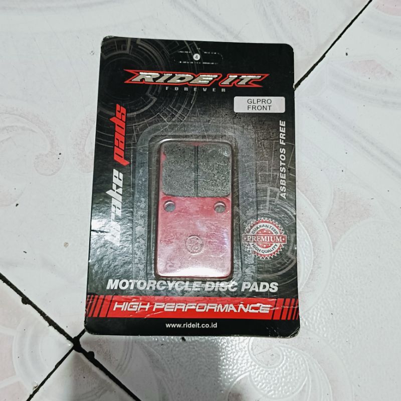 kampas depan motor GL pro/ kampas depan ride it