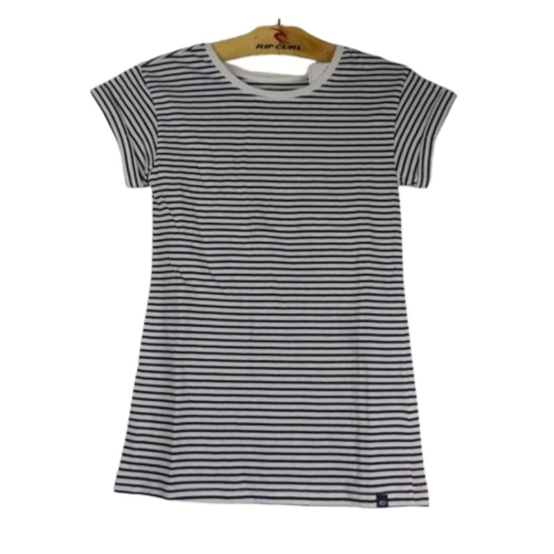Kaos Wanita Ripcurl Original S18 Plains Tee - Black/White