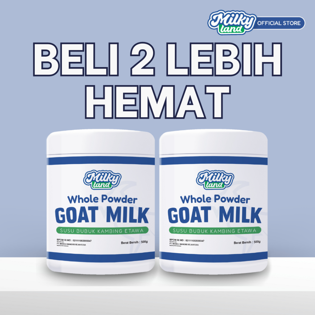 

Bundling Susu Kambing Etawa 2pcs Milkyland