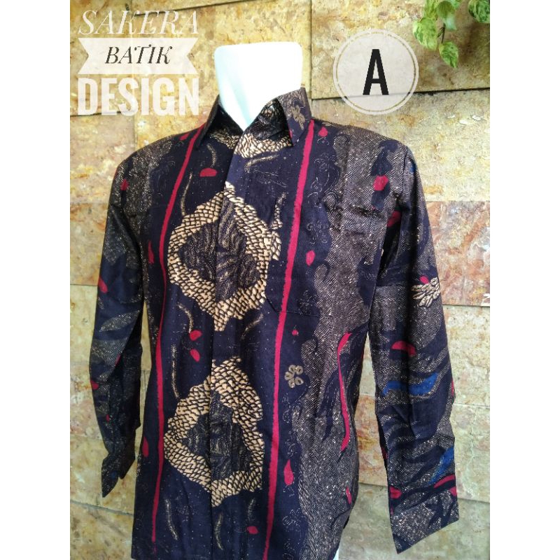 KEMEJA BATIK LENGAN PANJANG|MADURA