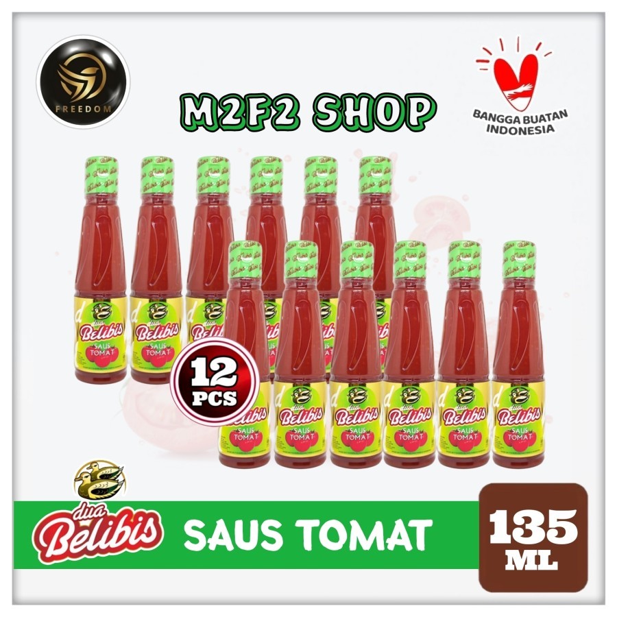 

Dua Belibis Saus Tomat Botol Pet - 135 ml (Kemasan 12 Pcs)