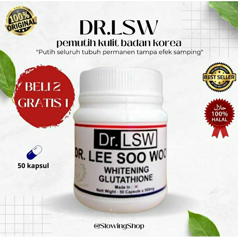 [PROMO TERLARIS ]Dr.LSW WHITENING GLUTATHIONE ORIGINAL KOREA
