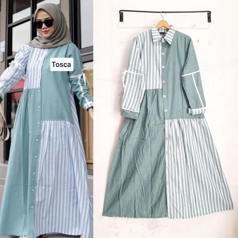 GAMIS SALUR WANITA KEKINIAN // GAMIS WANITA BUSUI //GAMIS TRENDY // GAMIS ORI