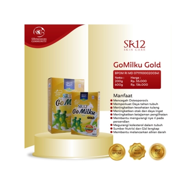 

GoMilku GOLD SR12