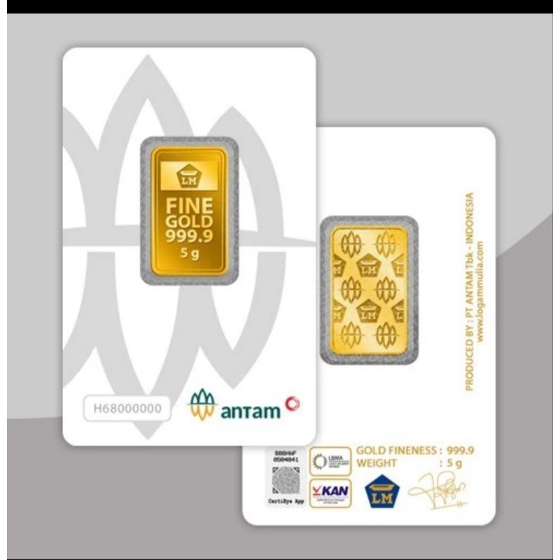 EMAS ANTAM LM 5 GRAM