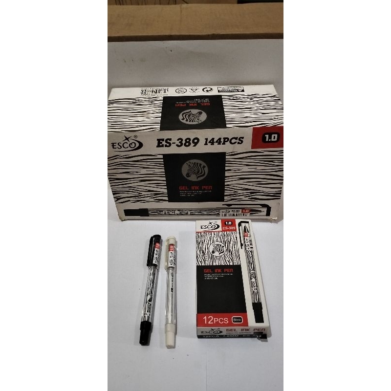 

PULPEN GEL ZEBRA ES-389 ESCO 1,0MM (isi 12pcs)