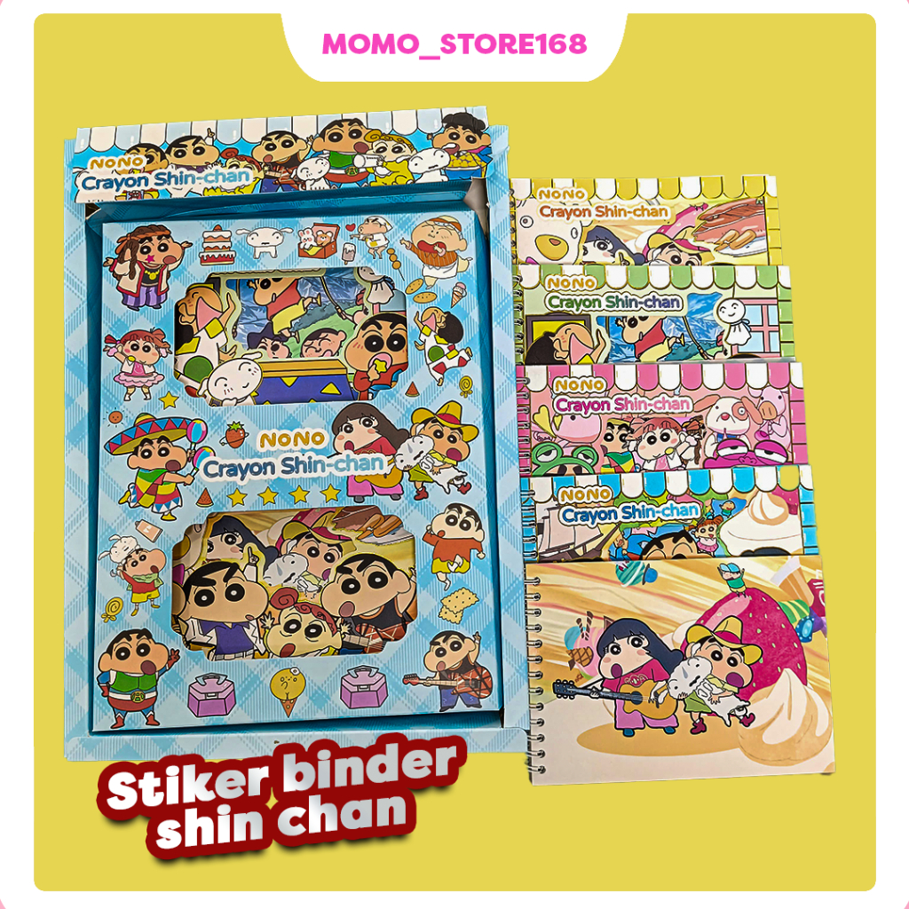 

Stiker Binder Aesthetic Shin Chan Stiker Book Buku Binder Shin Chan