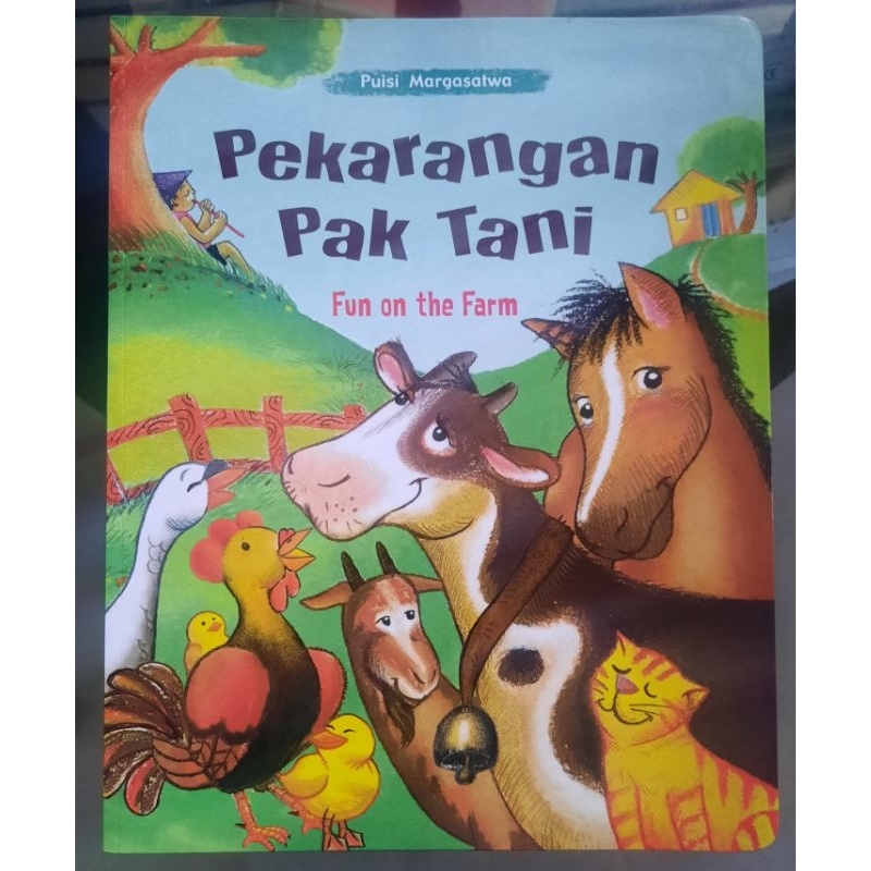 Buku Bacaan Anak Puisi Margasatwa Pekarangan Pak Tani Fun On The Farm