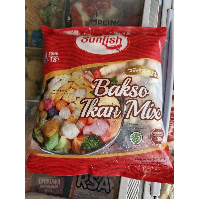 

BAKSO MIX SUNFISH 500GR