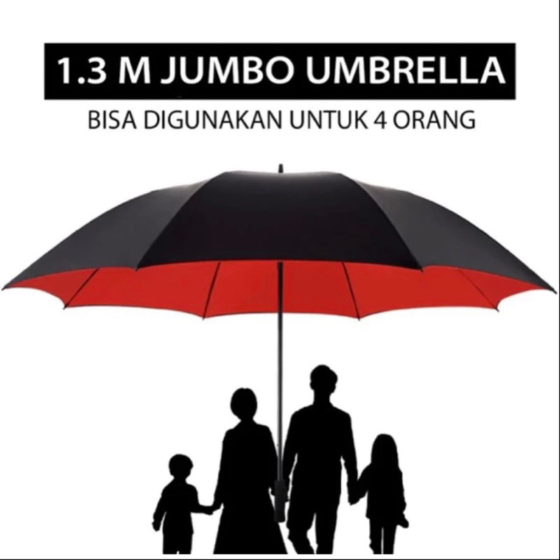 Payung Golf Fiber Jumbo Anti UV Lasika 001 / Payung Golf / Payung Fiber