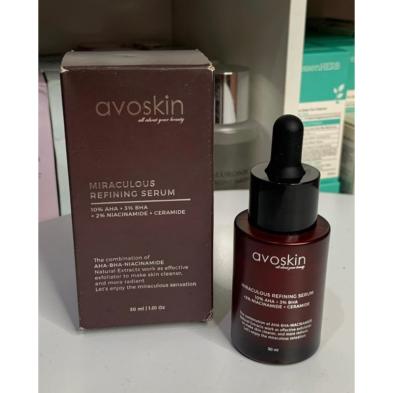 AVOSKIN AHA BHA NIACINAMIDE SERUM