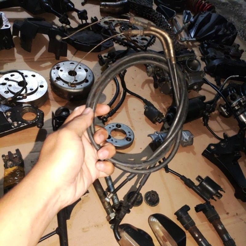 tali gas kabel gas ninja 250fi original