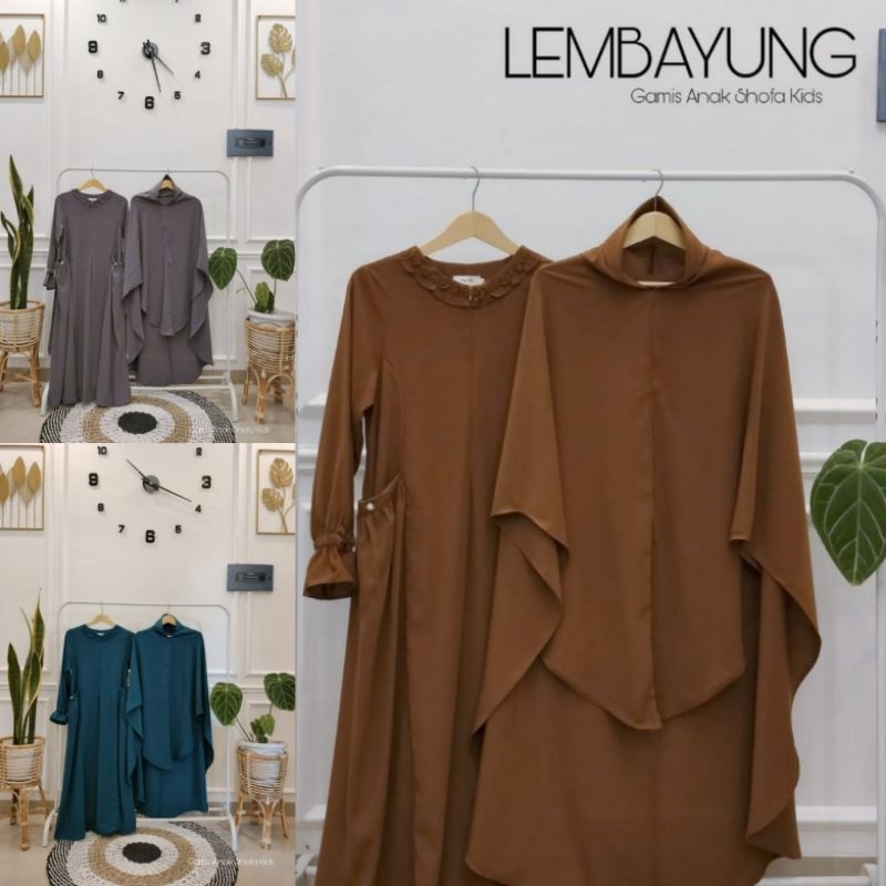 Set Gamis Lembayung by Shofa Kids