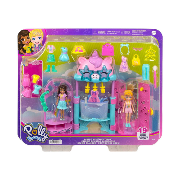 

Jual Polly Pocket Glam It Up Style Studio Murah