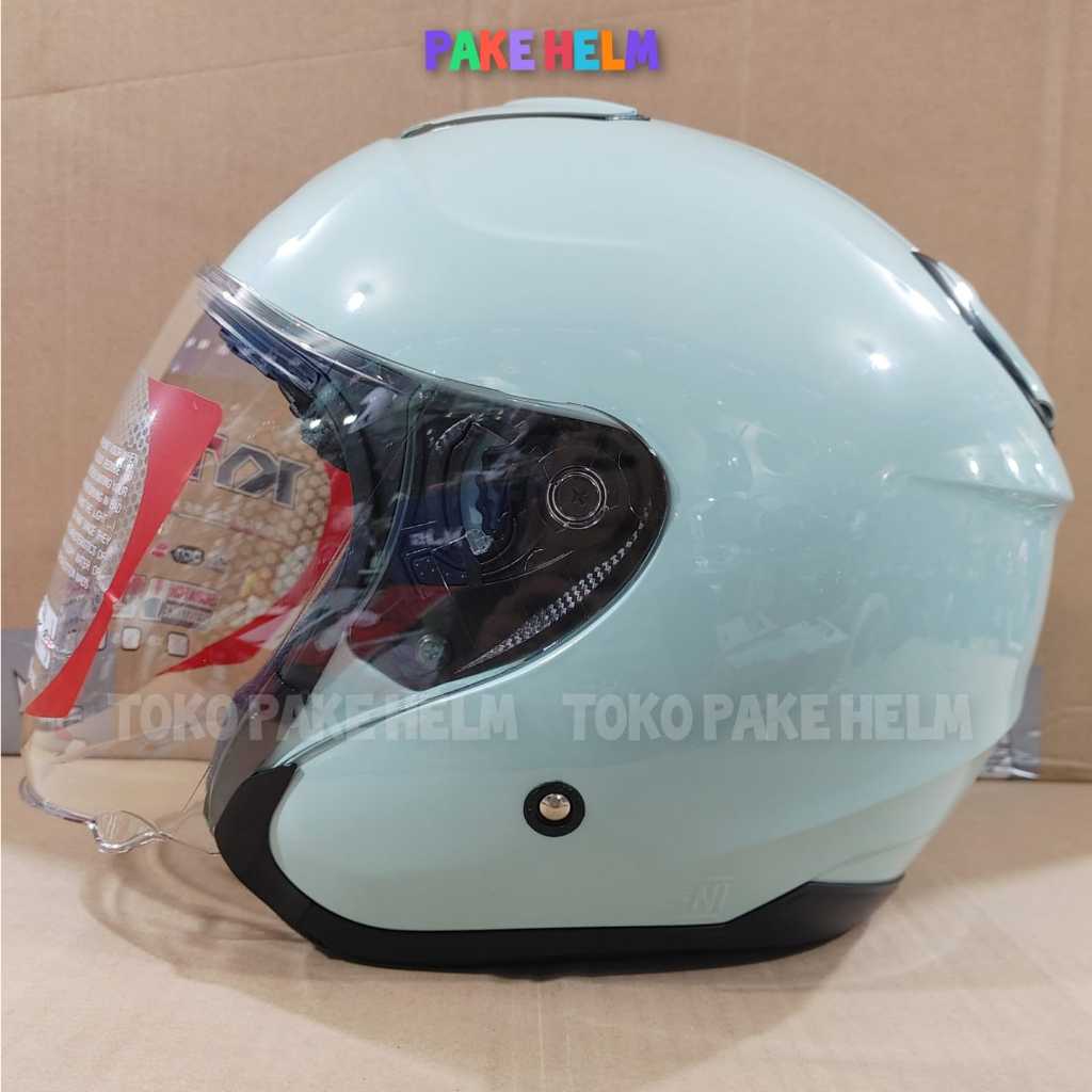 HELM KYT KYOTO SAGE GREEN HIJAU ORIGINAL 100%