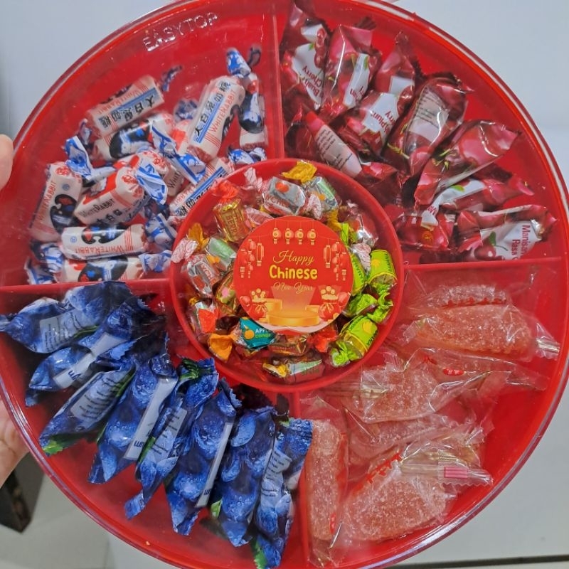 

hampers sincia imlek ready manisan permen wajib ada