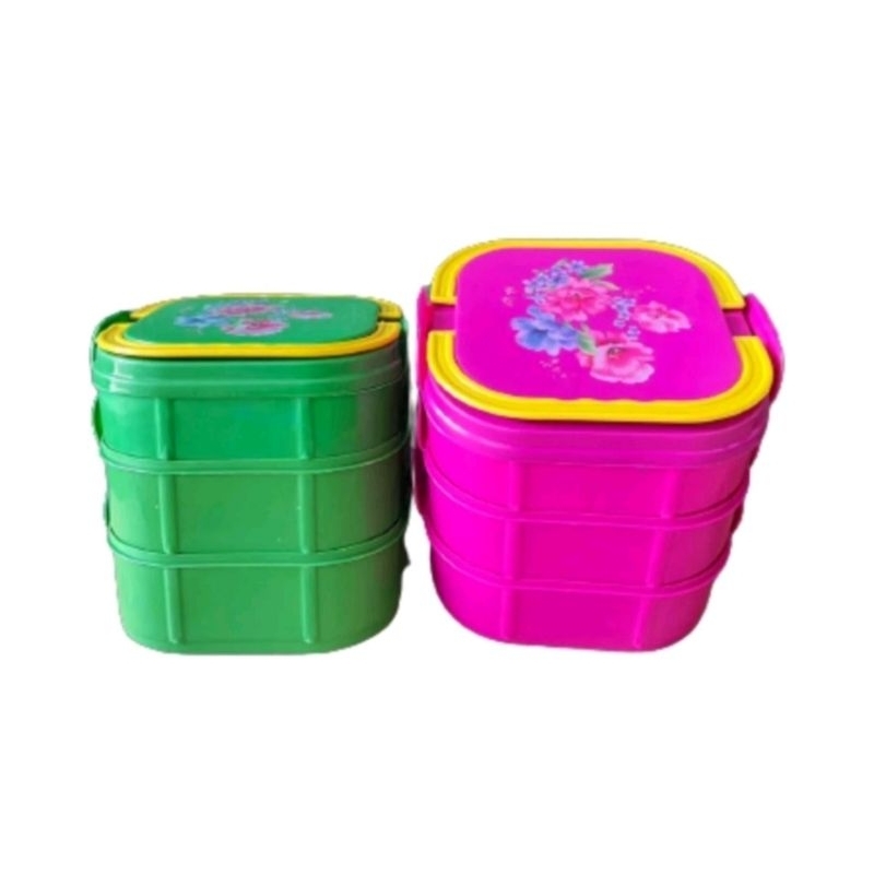 marvelashop RANTANG 2 SUSUN 3 SUSUN ALASKA KOTAK BEKAL TEMPAT MAKAN TEPAK MAKAN
