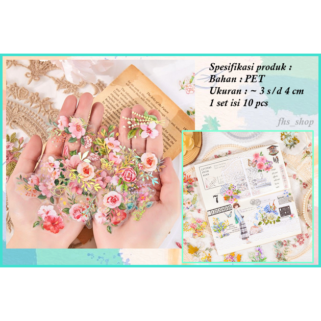 

Stiker Aesthetic Buku Diary Sticker Aesthetic Scrapbook Sticker Deco Stiker Lucu Stiker Jurnal Beautiful Flower Deco Journal 1 Set