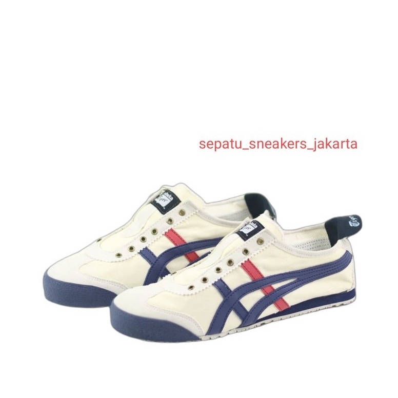 Muraaaahh Sepatu Onitsuka Slip On Bahan Kanvas Tanpa Tali