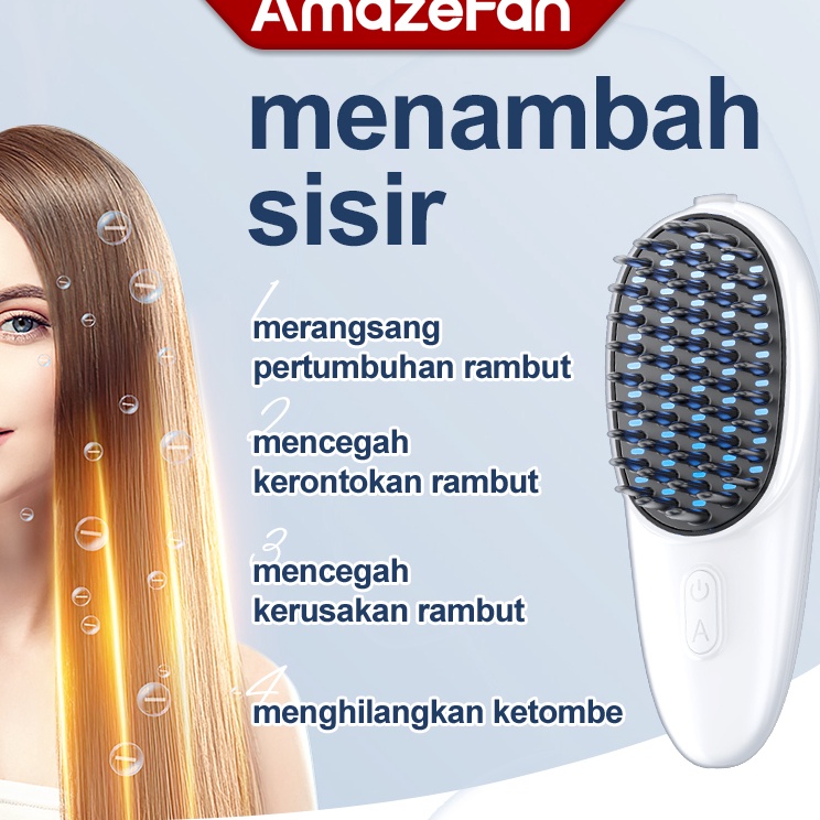 Ready Terkeren  AmazeFan Mengubah Hidup Sisir Anti Rontok dan Pendorong Pertumbuhan Rambut dengan Ca