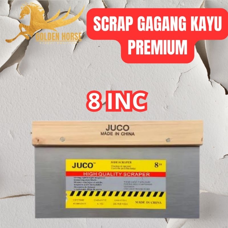 Skrap Kape Scraper 8 Inch JUCO Sendok Plat