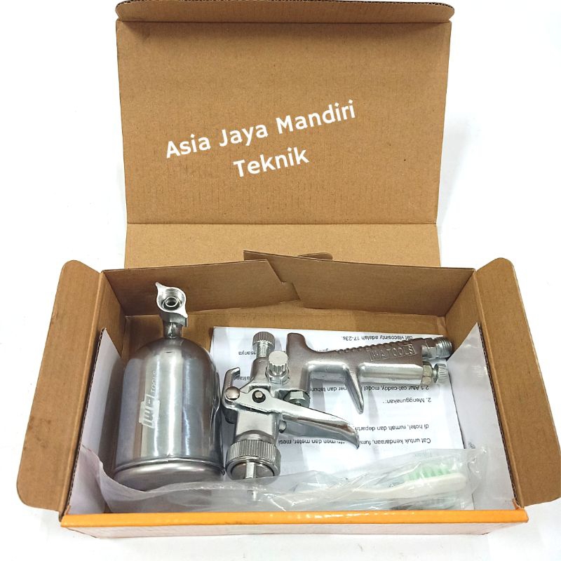 SPRAY GUN IWA K -3B TABUNG ATAS / GUN CAT IWA PISTOL PENYEMPROT